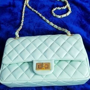 Mint green handbag 👜